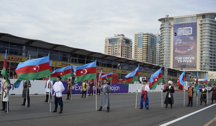 Formula 1 yarışından maraqlı FOTOLAR(Bakı-2021) 