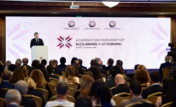 Antalyada Azərbaycan Mədəniyyət Elçilərinin I Forumu keçirilib -Fotoqaleri